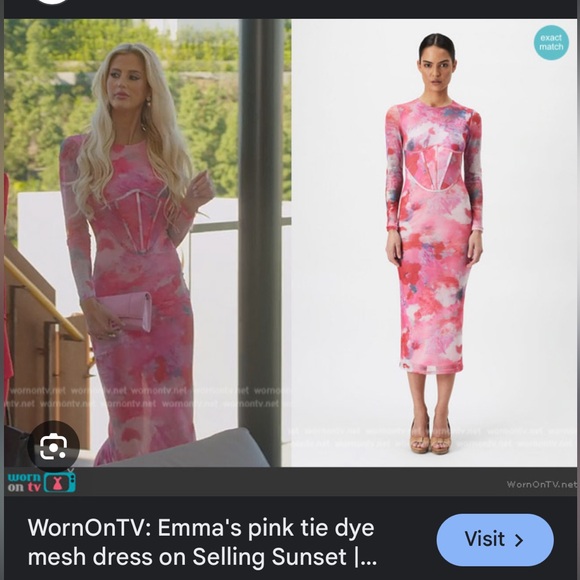 Bardot Lena Mesh Corset Dress - Picture 2 of 2